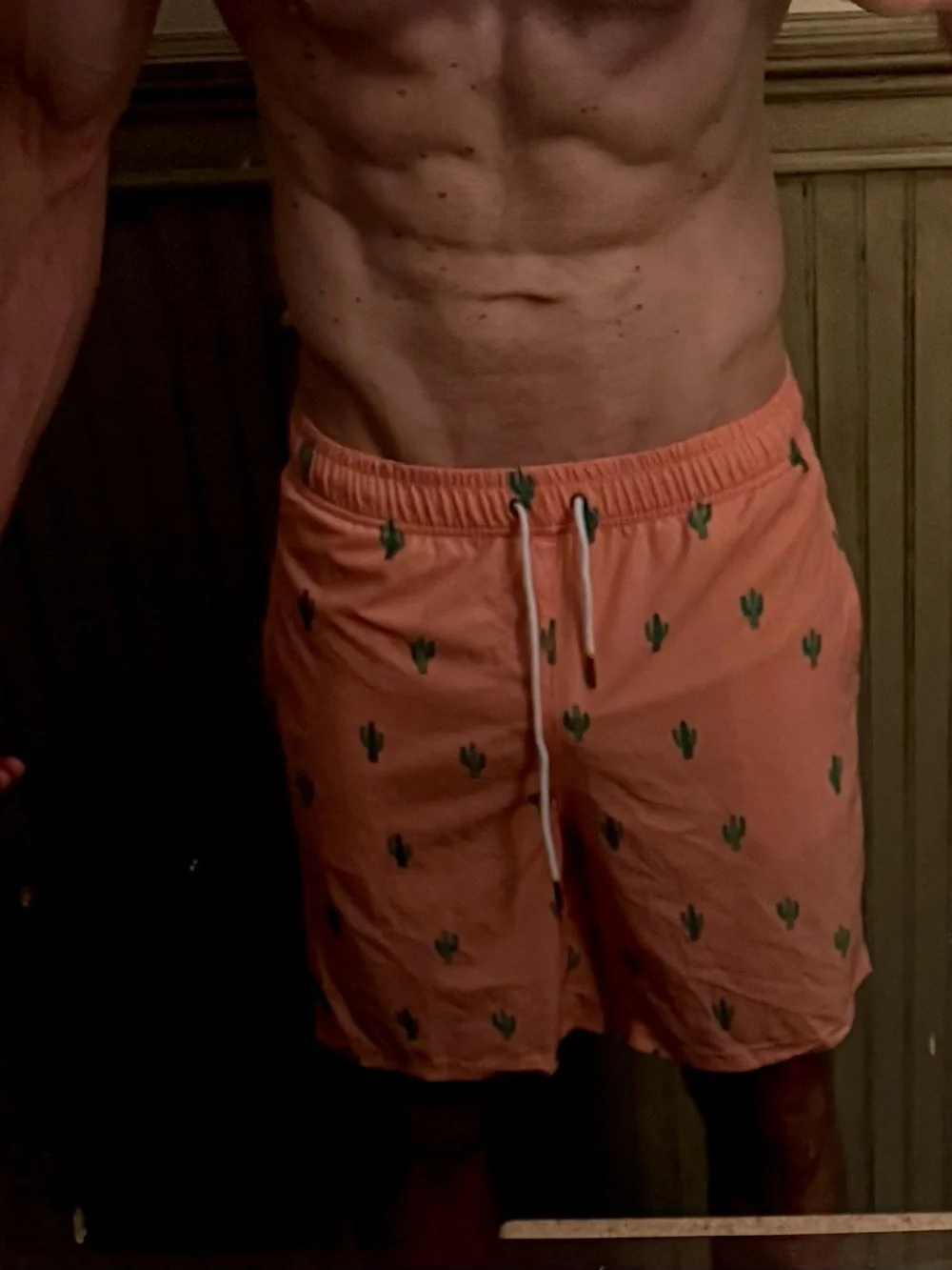 Used heat gym shorts with liner.